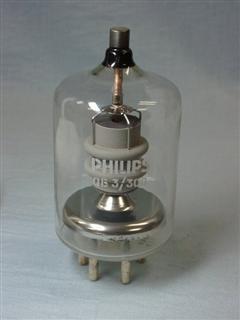 Valvulas Pentodos de potência para Transmissão - Válvula QB3-300/6155 Philips