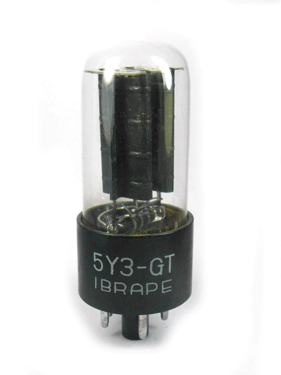 Válvulas diodo 5Y3 retificadores de onda completa - Válvula 5Y3GT Ibrape Miniwatt