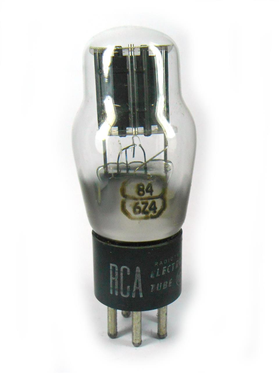 Válvulas diodo retificadoras de onda completa - Válvula 6Z4 84 RCA