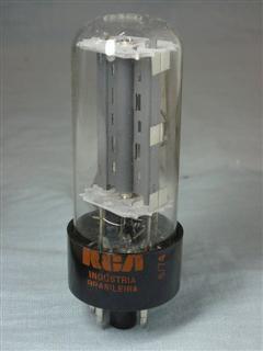 Válvulas diodo retificadoras de meia onda - Válvula 17DE4 RCA