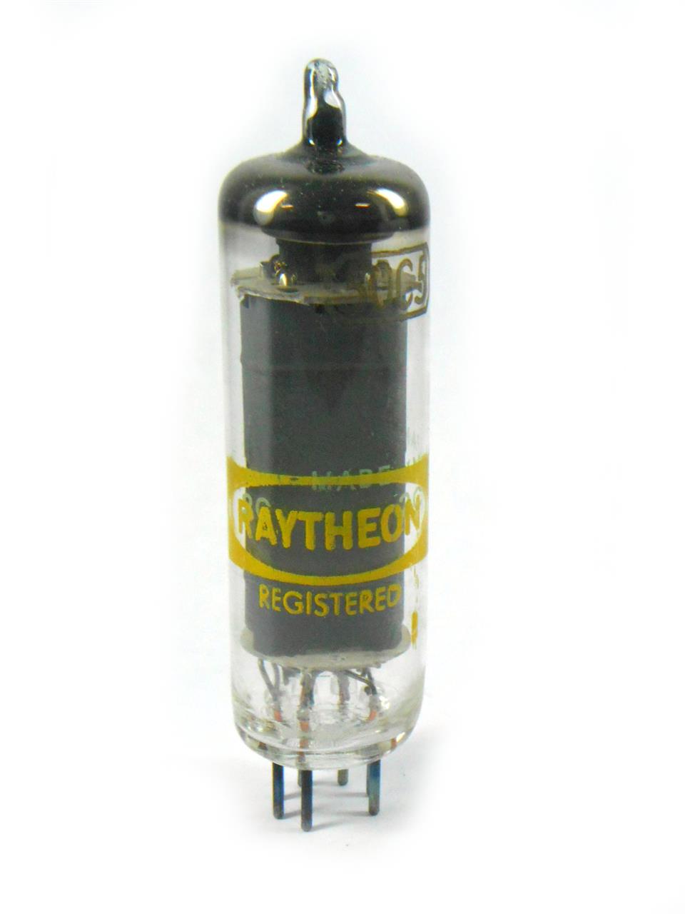 Válvulas eletrônicas pentodo de saída de som para rádios valvulados rabo quente - Válvula HL92 / 50C5 Raytheon