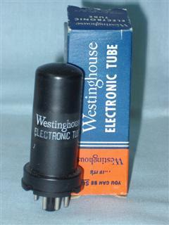 Válvulas Eletrônicas Termoiônicas - Válvula 12A6 Westinghouse