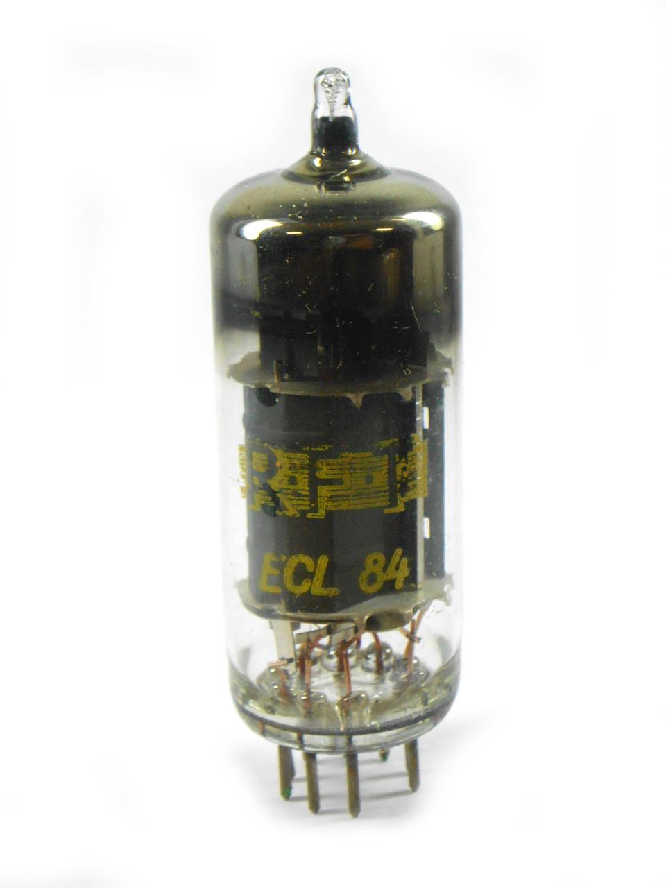 Válvulas pentodo de potência com triodo pré amplificador - Válvula ECL84/6DX8 RFT