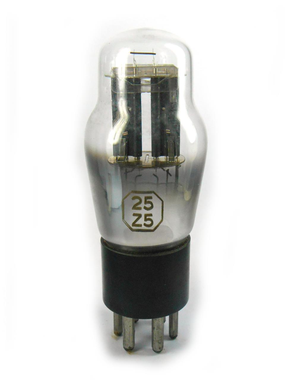 Valvulas Diodo Retificadores de Onda Completa - Válvula 25Z5 RCA