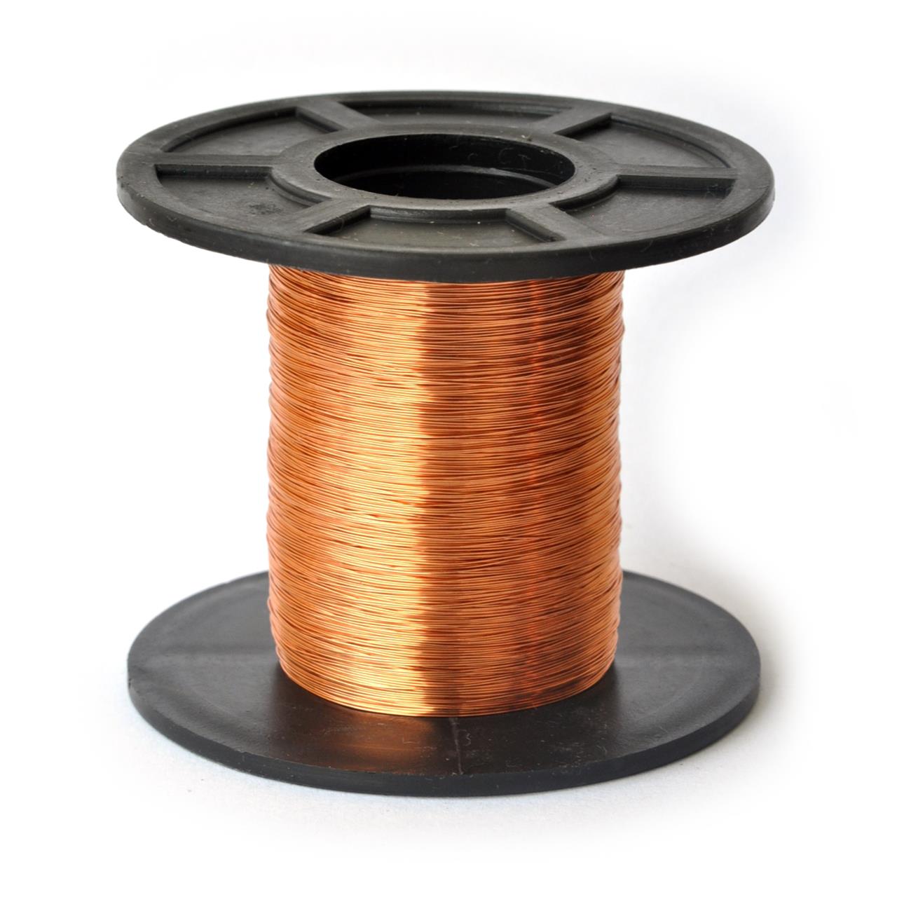 Fios de cobre esmaltados para bobinas, transformadores e indutores - Fio 31 AWG 100g