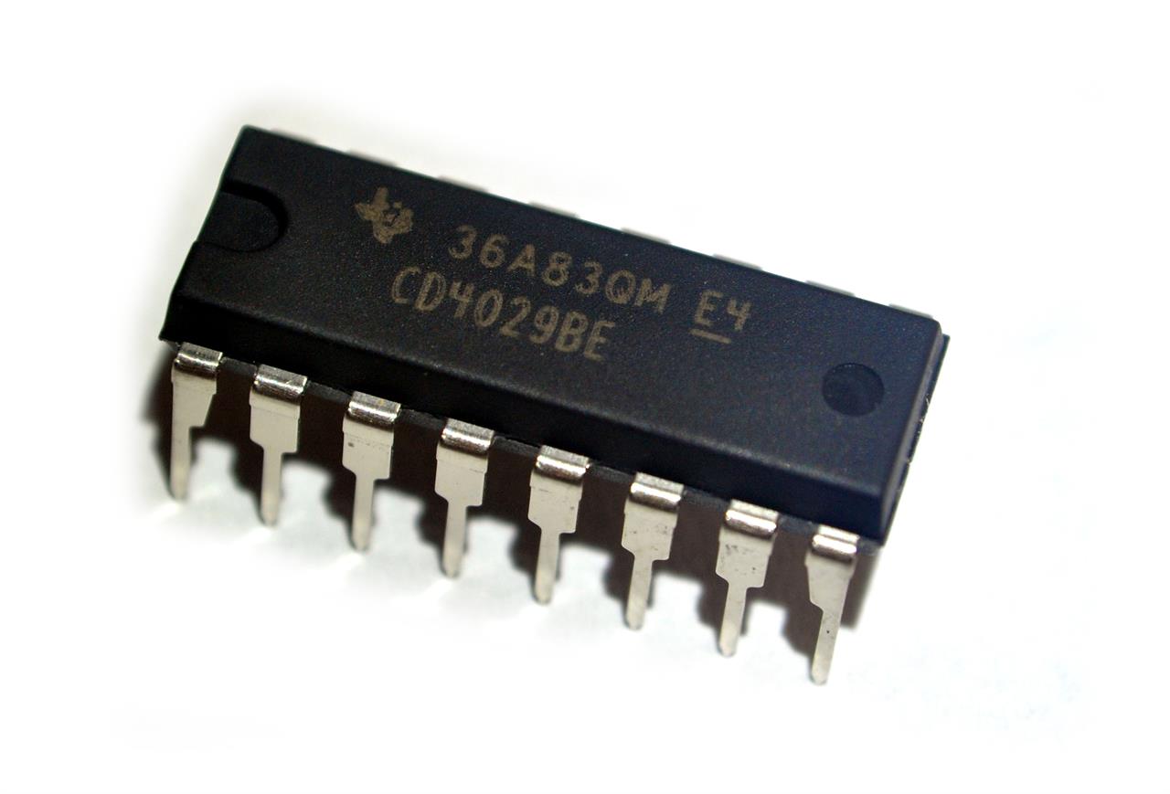 Circuitos integrados contadores - Circuito Integrado CD4029BE
